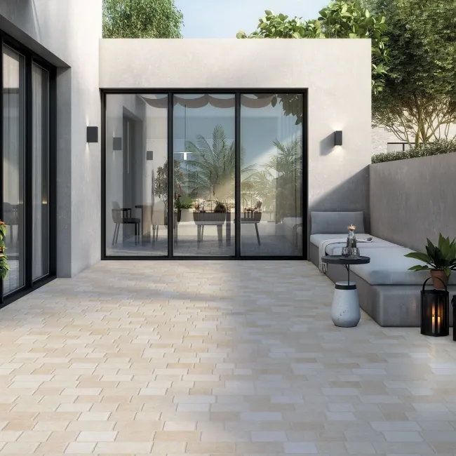Caliza Conques Sand Stone Effect Matt Porcelain Wall and Floor Tile