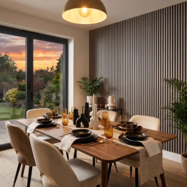 Trepanel® Ash Grey Acoustic Wood Wall Panels