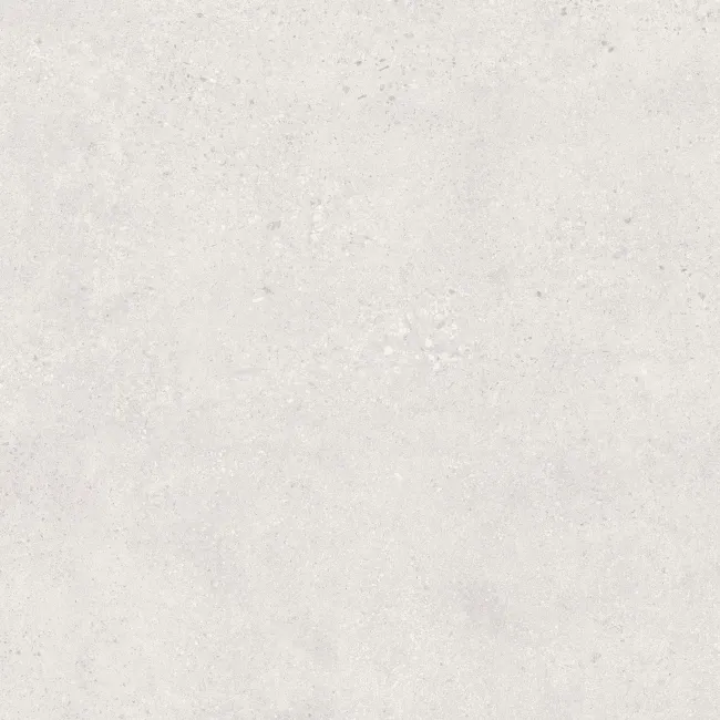 Levin White Concrete Effect Matt Large Porcelain Tile