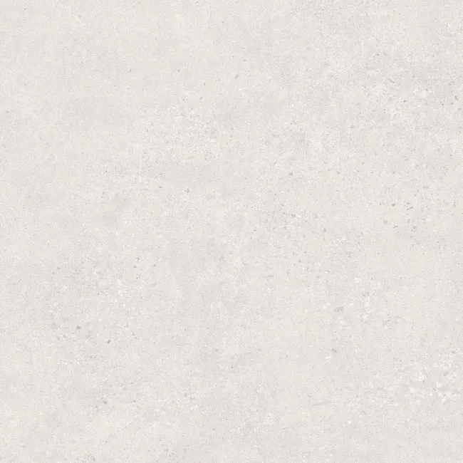 Levin White Concrete Effect Matt Porcelain Outdoor Slab Tile