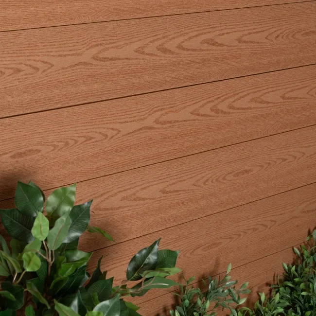 LuxeLine Composite Classic Fence Slats 180cm - Teak (Pack of 2)