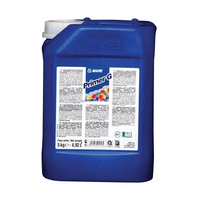 Mapei Primer G, used to prime the subfloor before pouring levelling compound