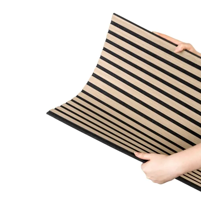 Trepanel Lite® Flexible Oak Acoustic Wood Wall Panels