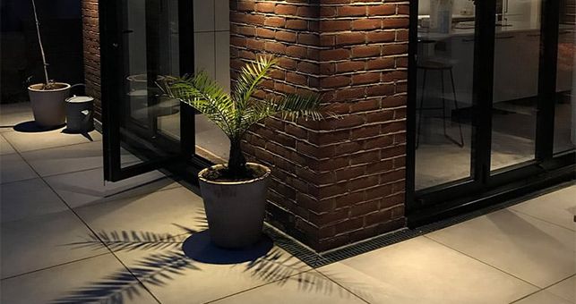 Franco Used Our Leinz Grey Paving Slabs to Transform His Garden Space