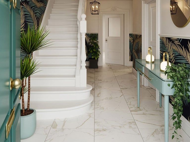 6 Ways to Style Marble Tiles