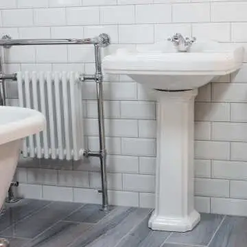 Linear Gloss White Brick Tiles