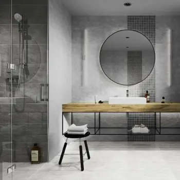 Courtyard Perle Noir Slate Effect Tiles