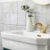 Veneto White Gloss Rustic Bumpy Wall Tiles