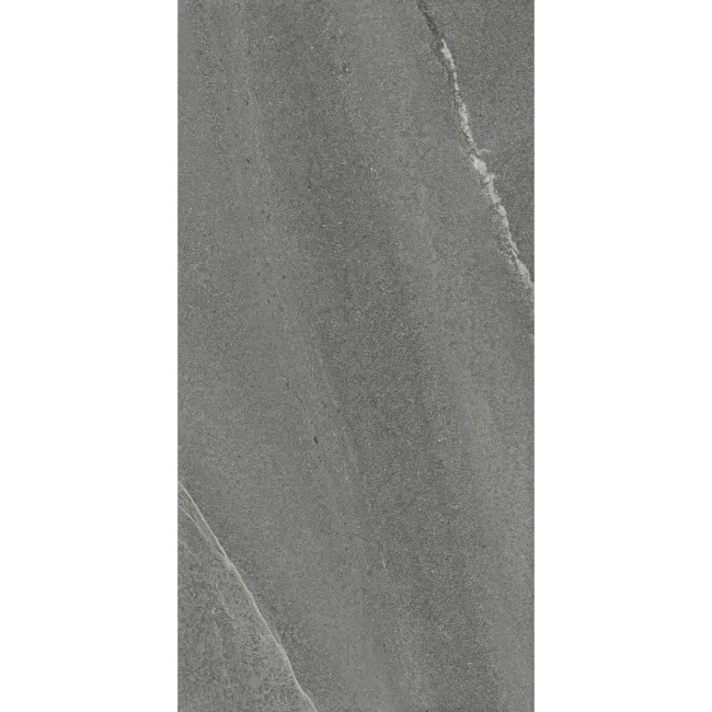 April Graphite Stone Effect Matt Porcelain Wall and Floor Tile
