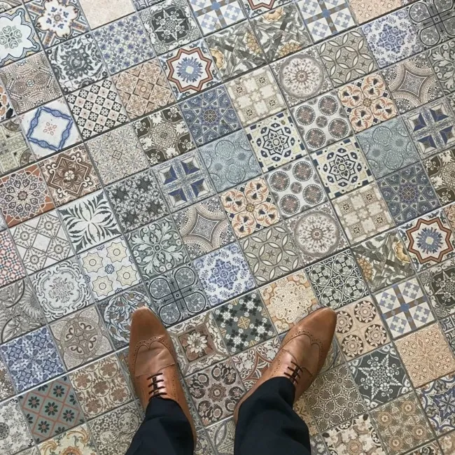 Meknes Maalem Decor Matt Pattern Tiles