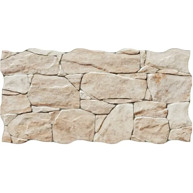 Cusco Dry Stacked Cream Limestone Effect Tiles