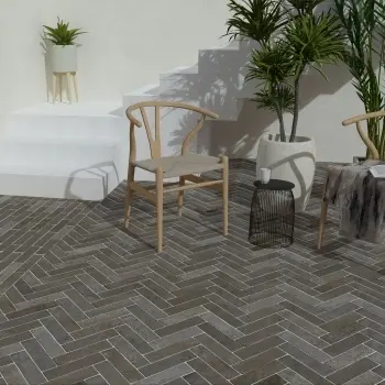 Tuscany Grey Brick Effect Matt Wall and Floor Tiles 235x62