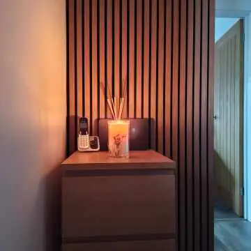 Trepanel® Smoked Oak Acoustic Wood Wall Panels