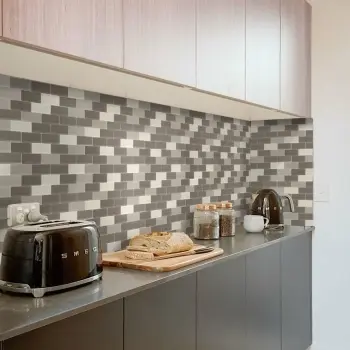 Ligo Glass Mosaics - Mocha Brick