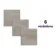 Serenity Grey Rectified Matt Stone Effect Tile 600x600