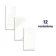 Lumina Carrara White Gloss Marble Effect Wall Tiles 600x300