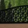 LuxeLine Composite Fence Panel Teak - Geometric Decorative Screen for Own Post