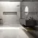 Belvedere Dark Grey Marble Effect 600x300 Tiles