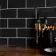 Blackfriars Gloss Flat Black Metro Tiles