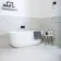 Cappella White Matt Marble Effect 605x605 Wall and Floor Tiles