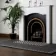 Churchill Snow & Midnight Black and White Matt Mosaic Corner Tiles