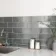 Craquelure Ash Gloss Grey Metro Tiles