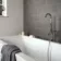 Dollymixx Patina Dark Grey Matt Terrazzo Wall and Floor Tiles