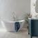 Dover Waves Bone Beige Matt Stone Effect Wall Tiles