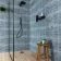 Meraki Blue Gloss Kitt-Kat Mosaic Effect Wall Tiles