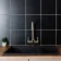 MonoEdge Black Matt Ceramic Wall Tiles 200x200
