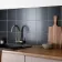 MonoEdge Black Matt Ceramic Wall Tiles 200x200