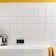 MonoEdge White Matt Ceramic Wall Tiles 200x200