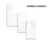Raku Square White Rustic Ceramic Matt Wall Tiles