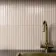 Ribbon Bone Ivory Ridged Effect Ceramic Gloss Wall Tiles