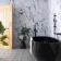 Trepanel Aqua Luxe® Calacatta Marble Effect Satin Embossed SPC Wall Panel 4 Pack (Covers 2.80 SQM)