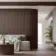 Trepanel Flex® Walnut Brown Flexible Wood Panels 2400x300