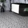 Zara Dark Grey Porcelain Matt Patterned Floor Tiles