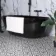 Zara Dark Grey Porcelain Matt Patterned Floor Tiles