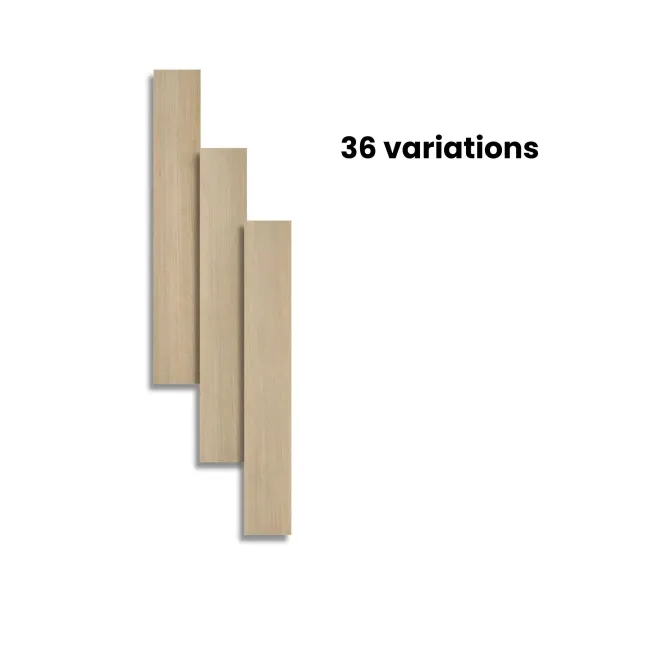 Trepanel Lux Light Oak LVT Wood Effect Plank SPC Vinyl Flooring