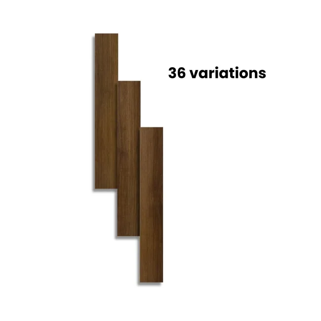 Trepanel Lux Walnut LVT Wood Effect Plank SPC Vinyl Flooring