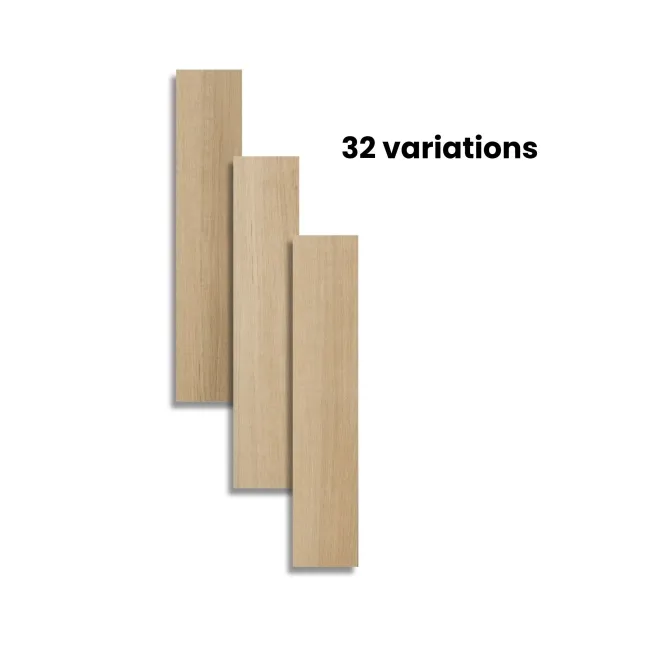 Trepanel Lux Light Oak LVT Wood Effect Herringbone SPC Vinyl Flooring