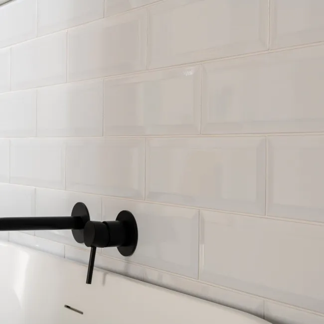Blanc Ceramic White Gloss Metro Tiles