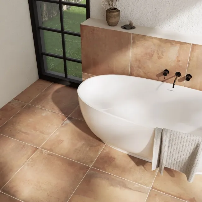 Vision Terracotta Matt Wall and Floor Porcelain Tiles