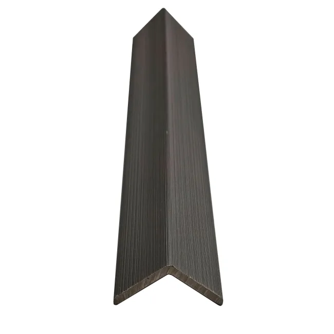LuxeLine® Grey Textured Composite Cladding Edging Corner Trim - 2500mm