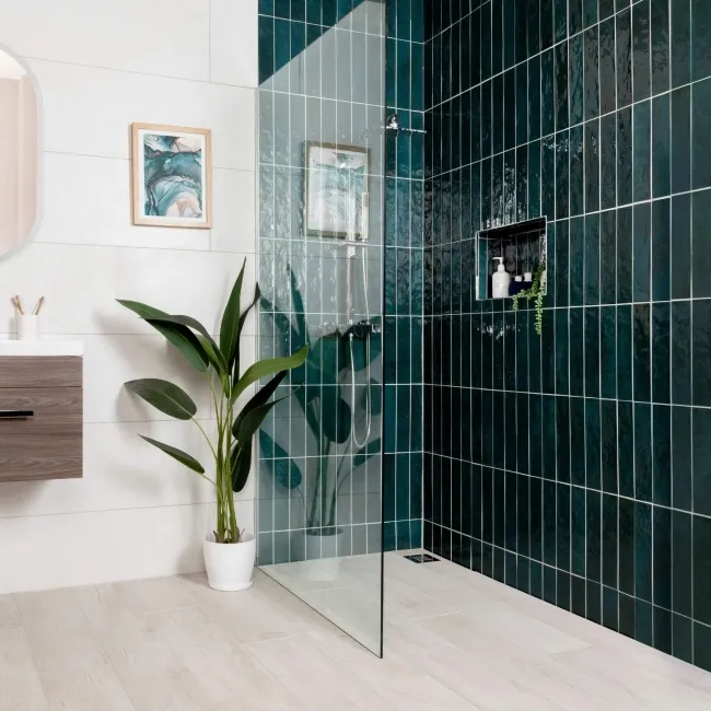 Madera White Wood Effect Porcelain Floor Tiles