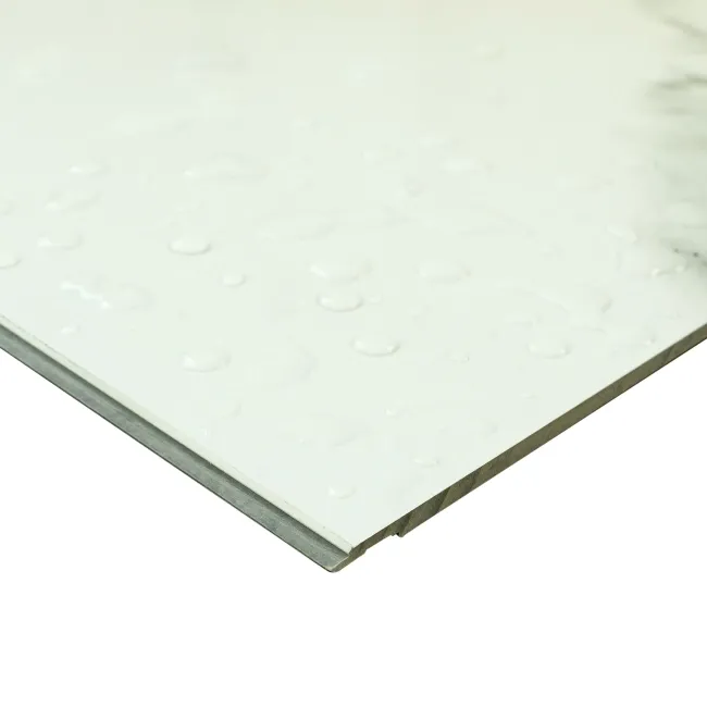 Trepanel Aqua Luxe® Bold Carrara Marble Effect Satin Embossed SPC Wall Panel 4 Pack (Covers 2.80 SQM)