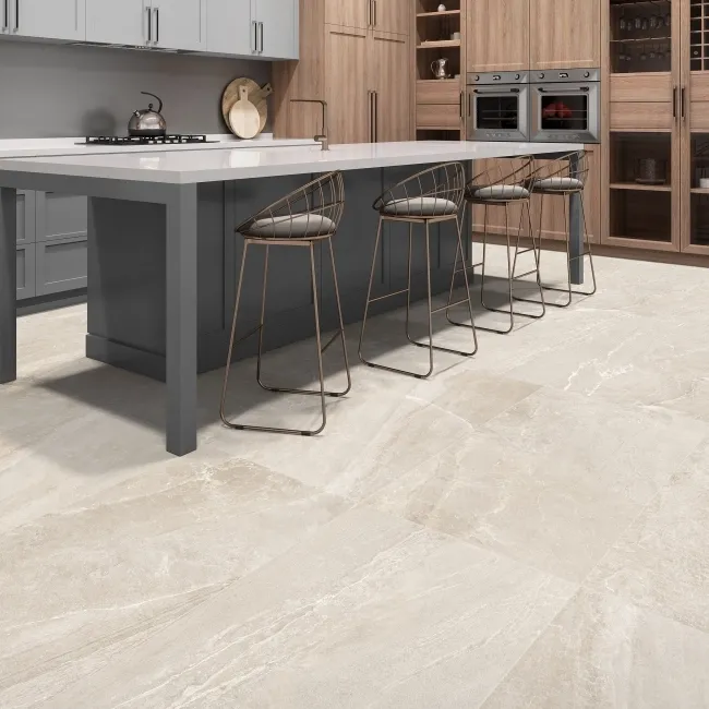 Corinthia Beige Stone Effect Porcelain Wall and Floor Tiles