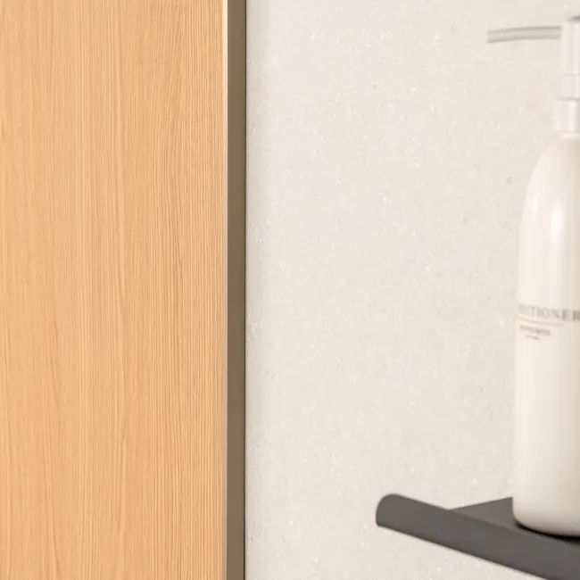 Trepanel Style® Aluminium End Cap Brushed Champagne 11mm