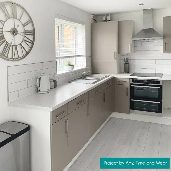 Rhian Blanco White Ceramic Matt Brick Wall Tiles
