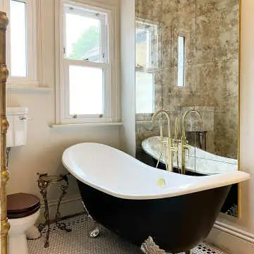 Pixel White 23x23 Hexagon Matt Mosaic Tiles